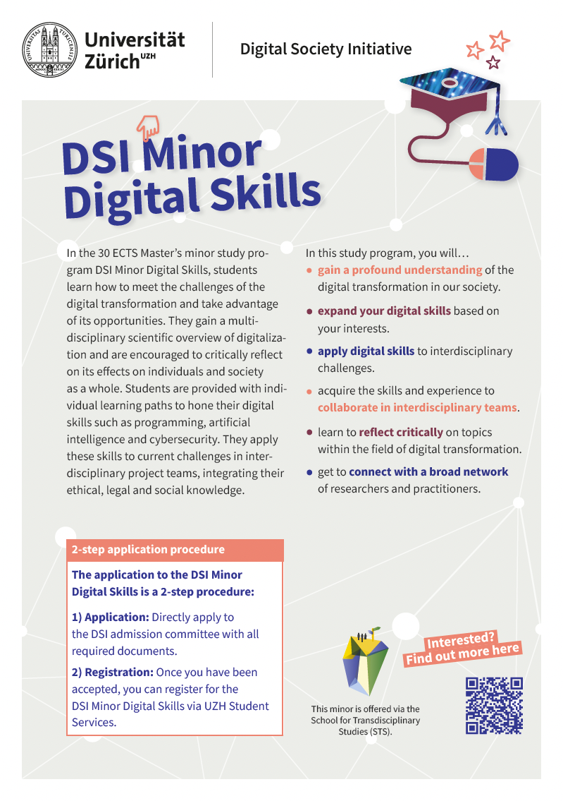 DSI Minor Digital Skills Flyer Picture