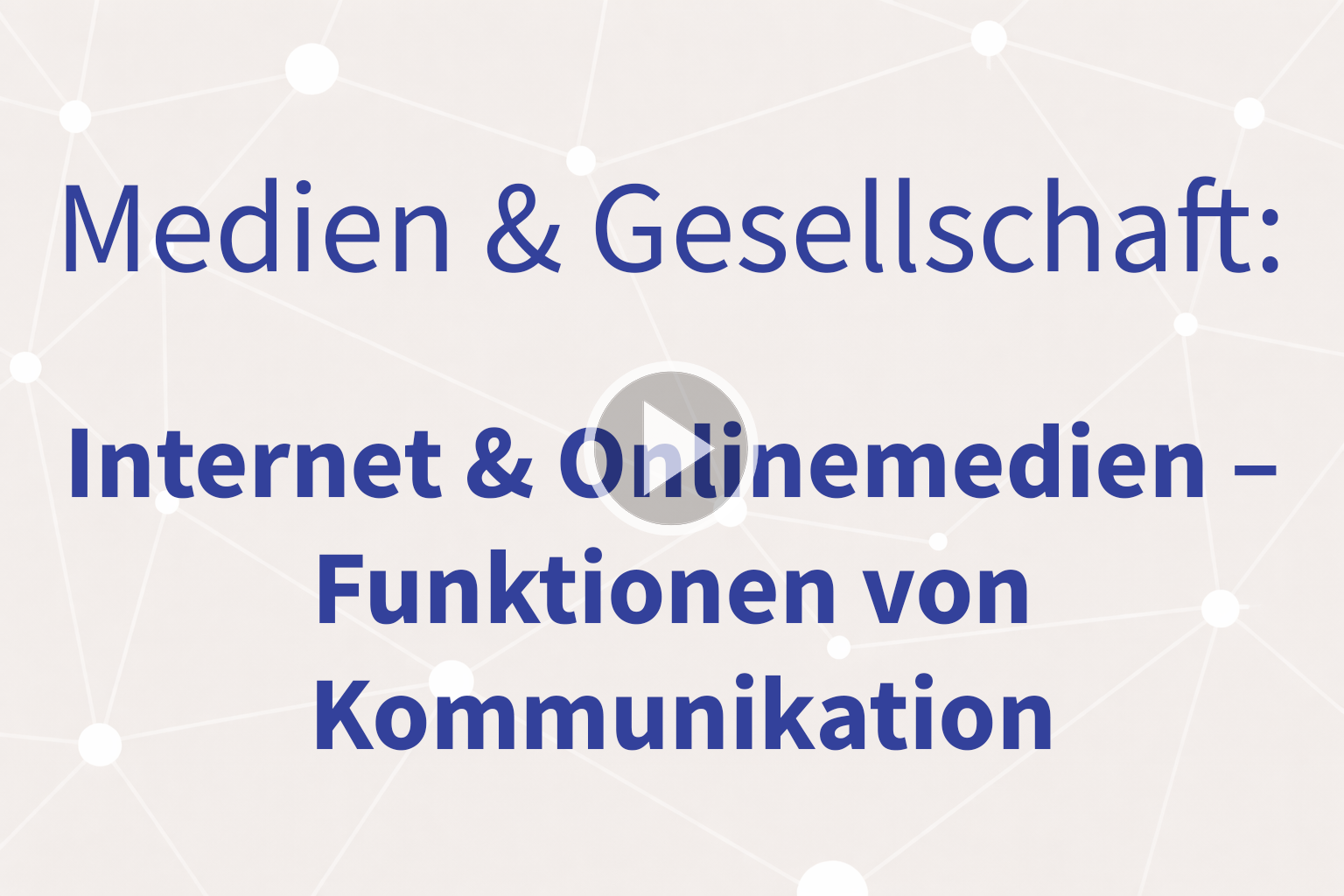 Thumbnail mit Link zum Video "Funktionen von Kommunikation"
