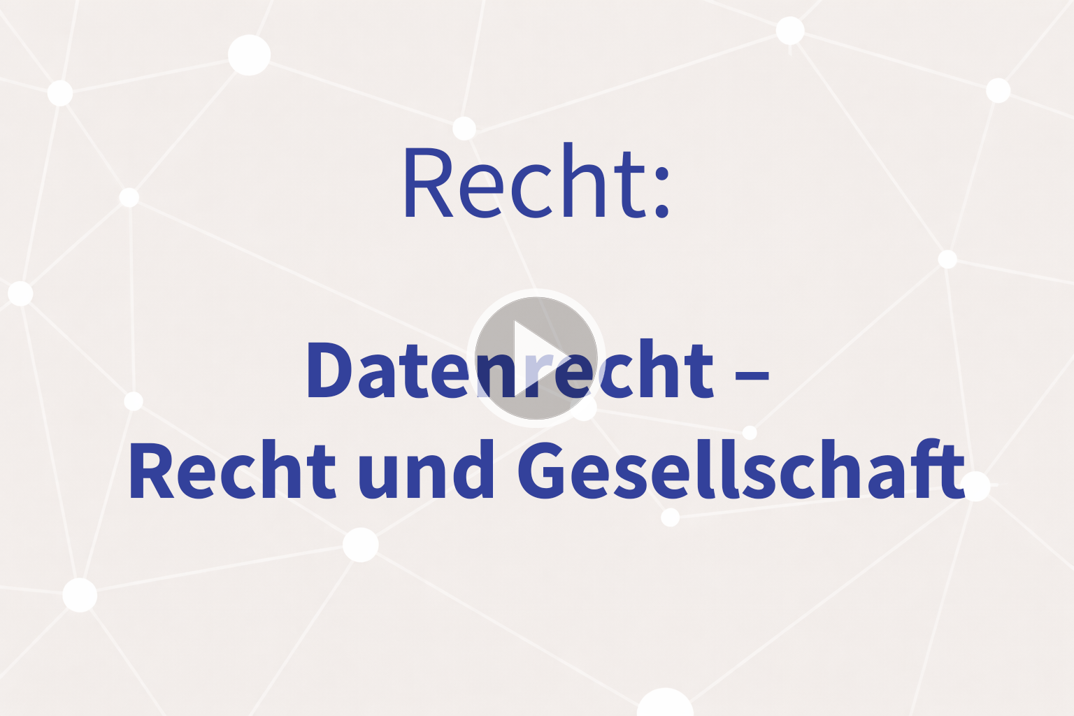 Thumbnail mit Link zum Video «Recht und Gesellschaft»