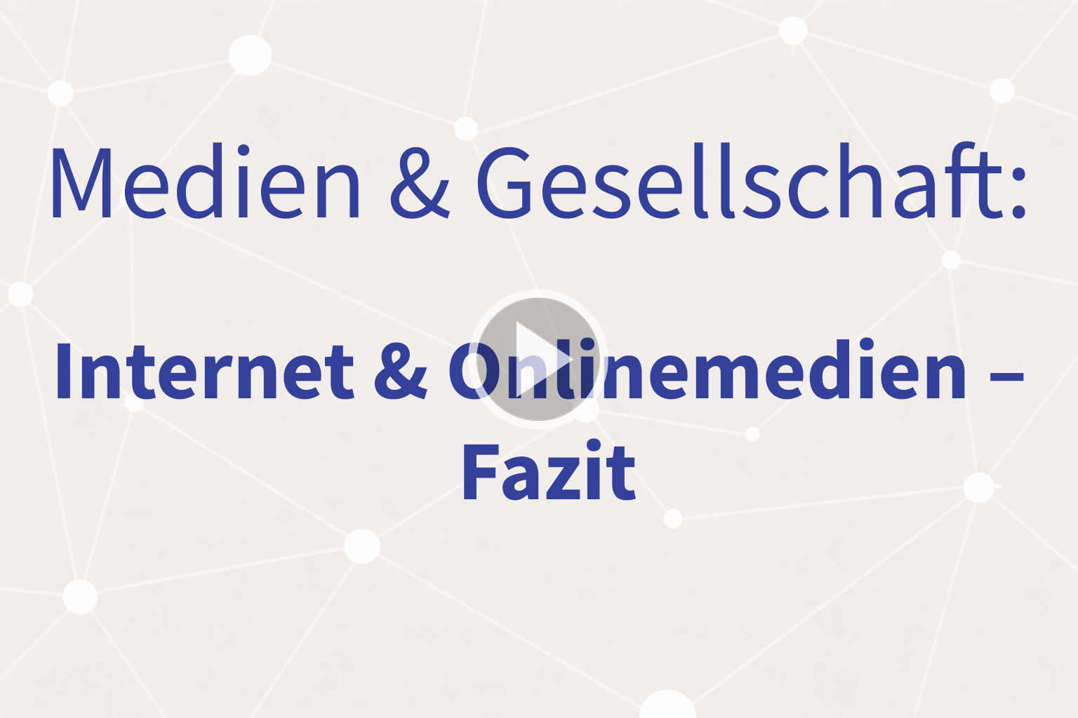 Thumbnail mit Link zum Video «Fazit»